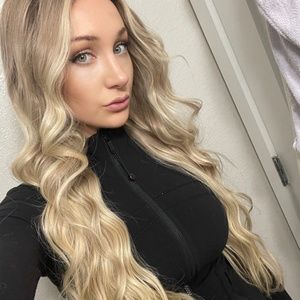 Freedom Hair Couture Lace Front Wig - Allegra Rooted Blonde Blond - Long 24 in